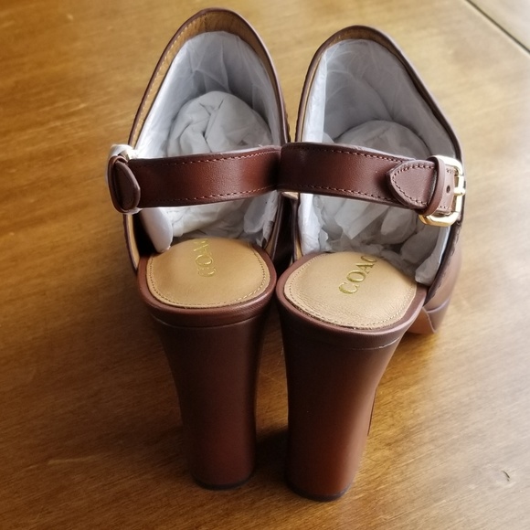 Coach Carmine slingback platform mule - Picture 5 of 8